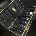 Кейс - чемодан для инструментов Барбера - Парикмахера Gold
